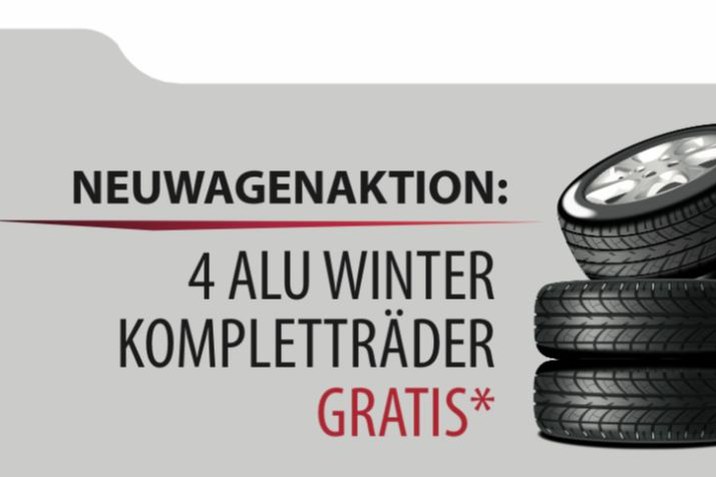 4 Winterkompletträder gratis